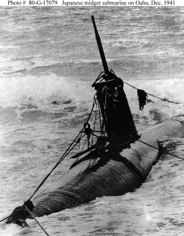 More information about "Pearl Harbor Midget Submarine Action, Day of Infamy"