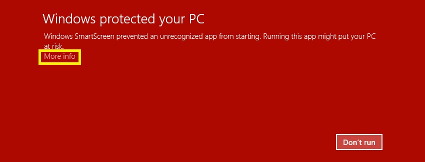HCE Run Beta Installer in Win 8/8.1/10